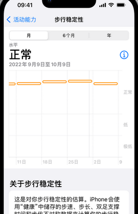 长顺iPhone手机维修如何在iPhone开启'步行稳定性通知'