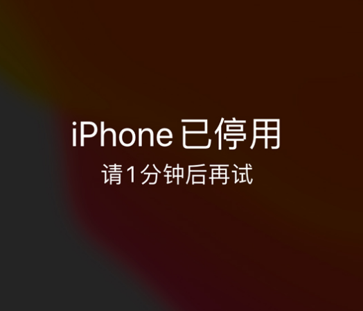 长顺苹果手机维修分享:iPhone 显示“不可用”或“已停用”怎么办？还能保留数据吗？ 