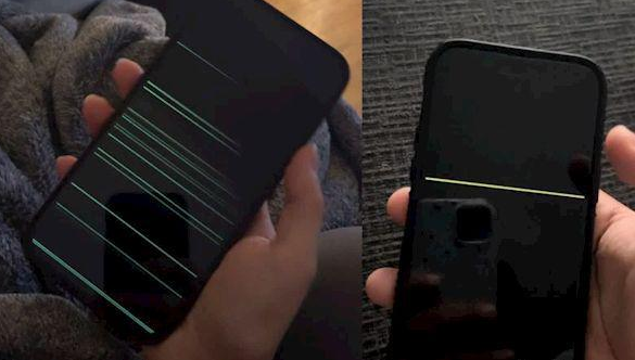 长顺苹果14维修分享iPhone 14 Pro 屏幕有细横线怎么办 