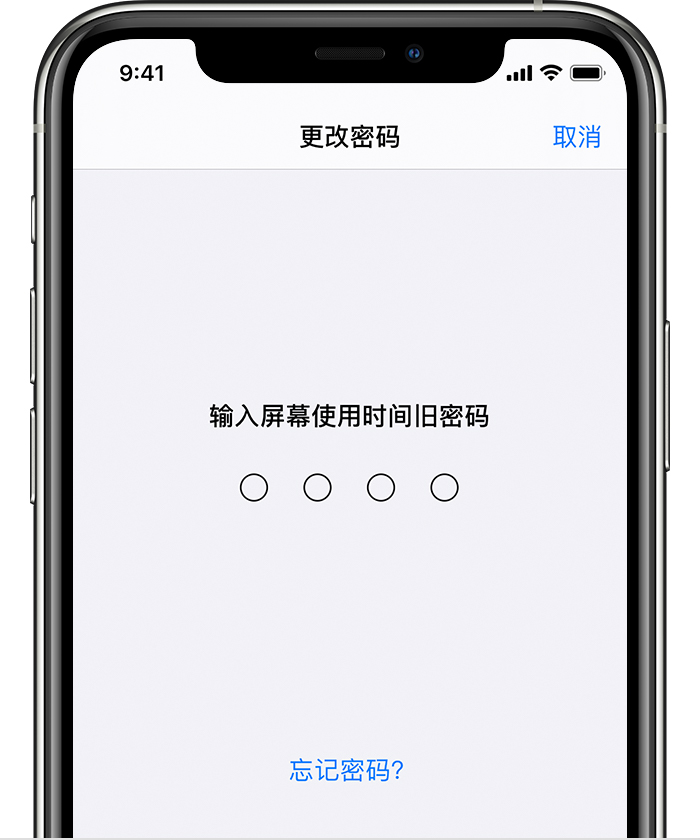长顺苹果手机维修分享iOS 14 忘记屏幕使用时间密码怎么办 